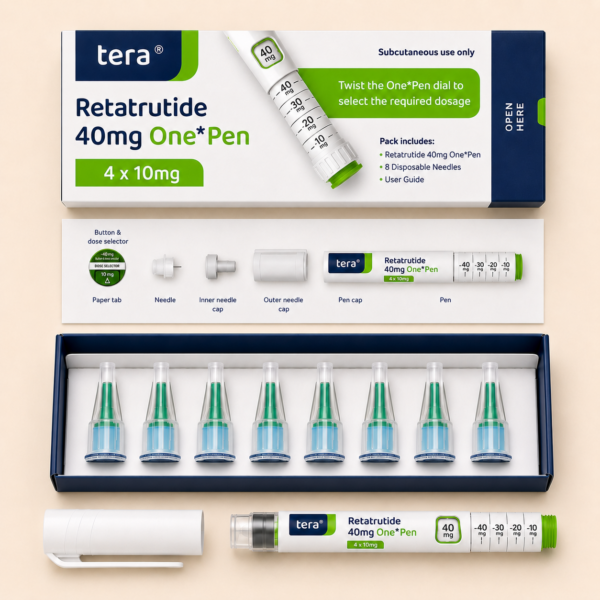 Tera Retatrutide 40mg Research Pen | One Pen