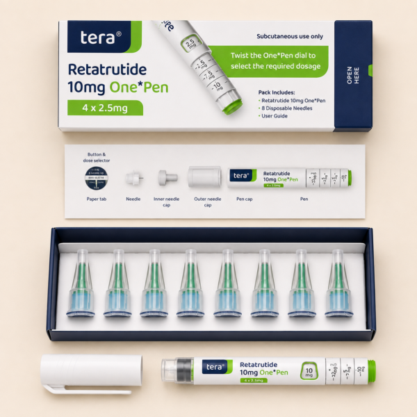 Tera Retatrutide 10mg Research Pen | One Pen